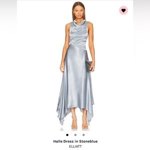 ELLIATT Halle Dress in Stoneblue